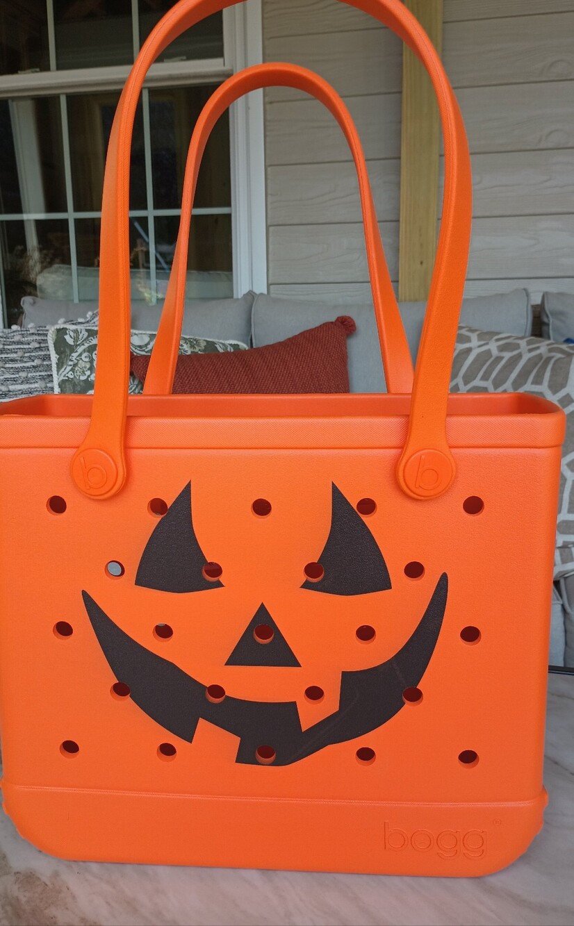 Bogg Bag Halloween Jack-o'-lantern Discontinued 15"x12.5"x 5" Trick or Treat